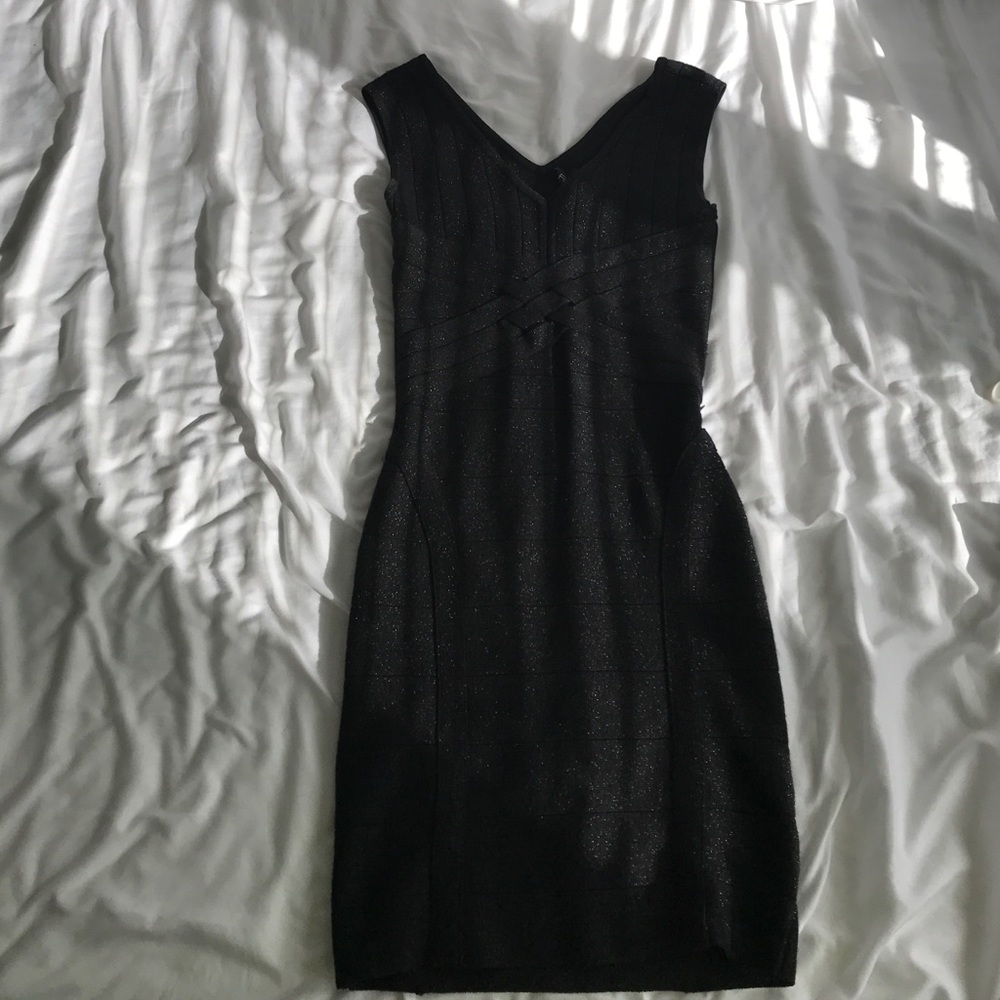 Sparkly black Forever 21 dress